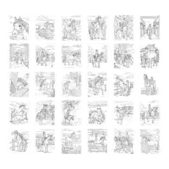 Kidywolf Refill Kidydraw-Pad Paarden