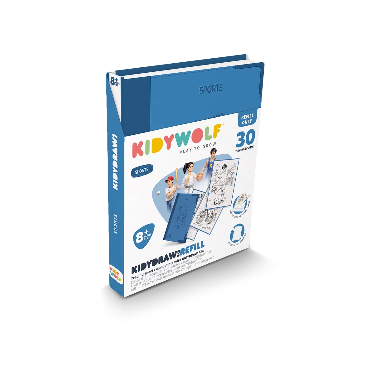 Kidywolf Refill Kidydraw-Pad Sports