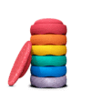 Stapelstein Winter Special Rainbow Set classic 6+1