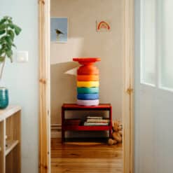 Stapelstein Winter Special Rainbow Set classic