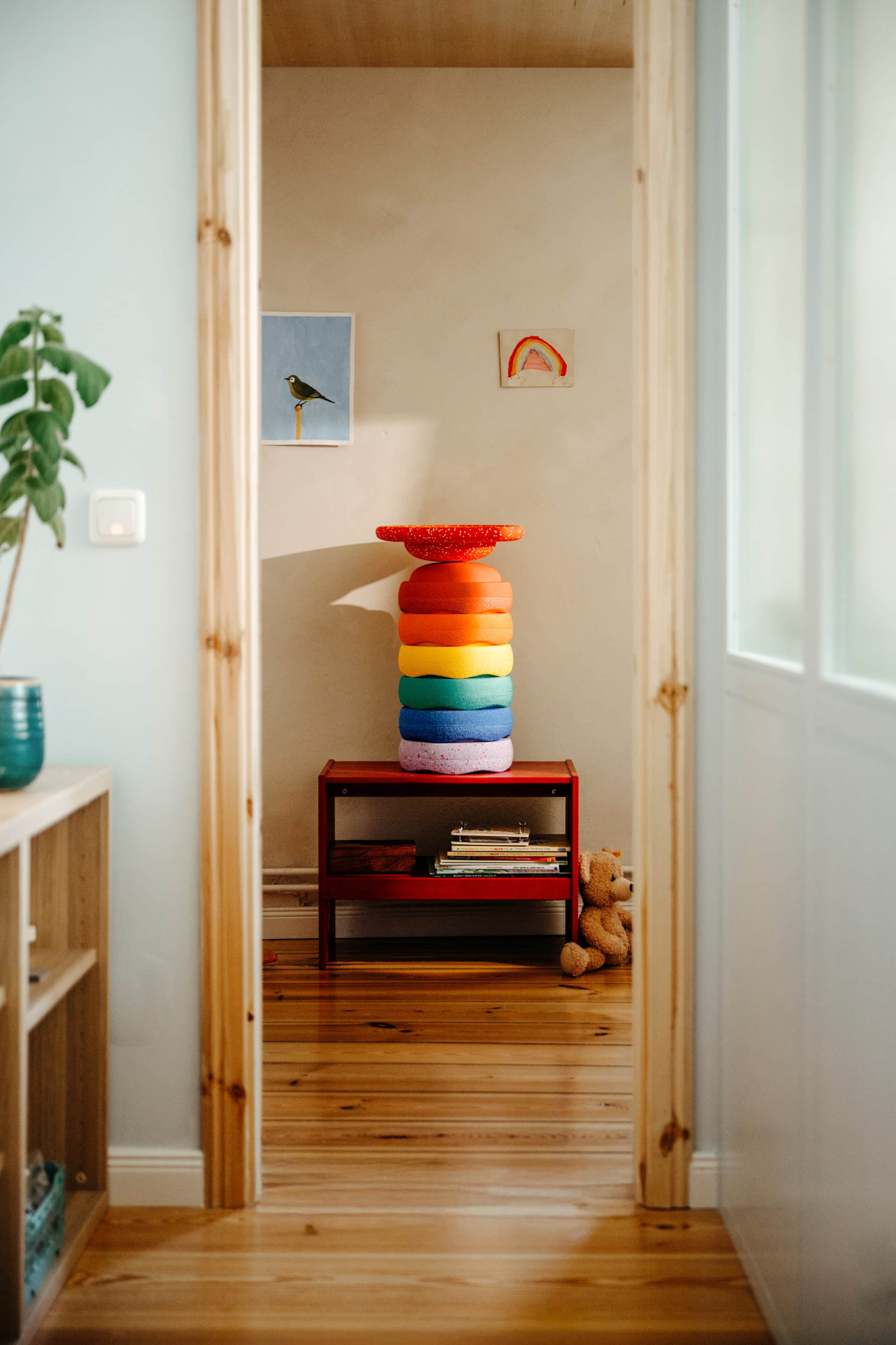 Stapelstein Winter Special Rainbow Set classic