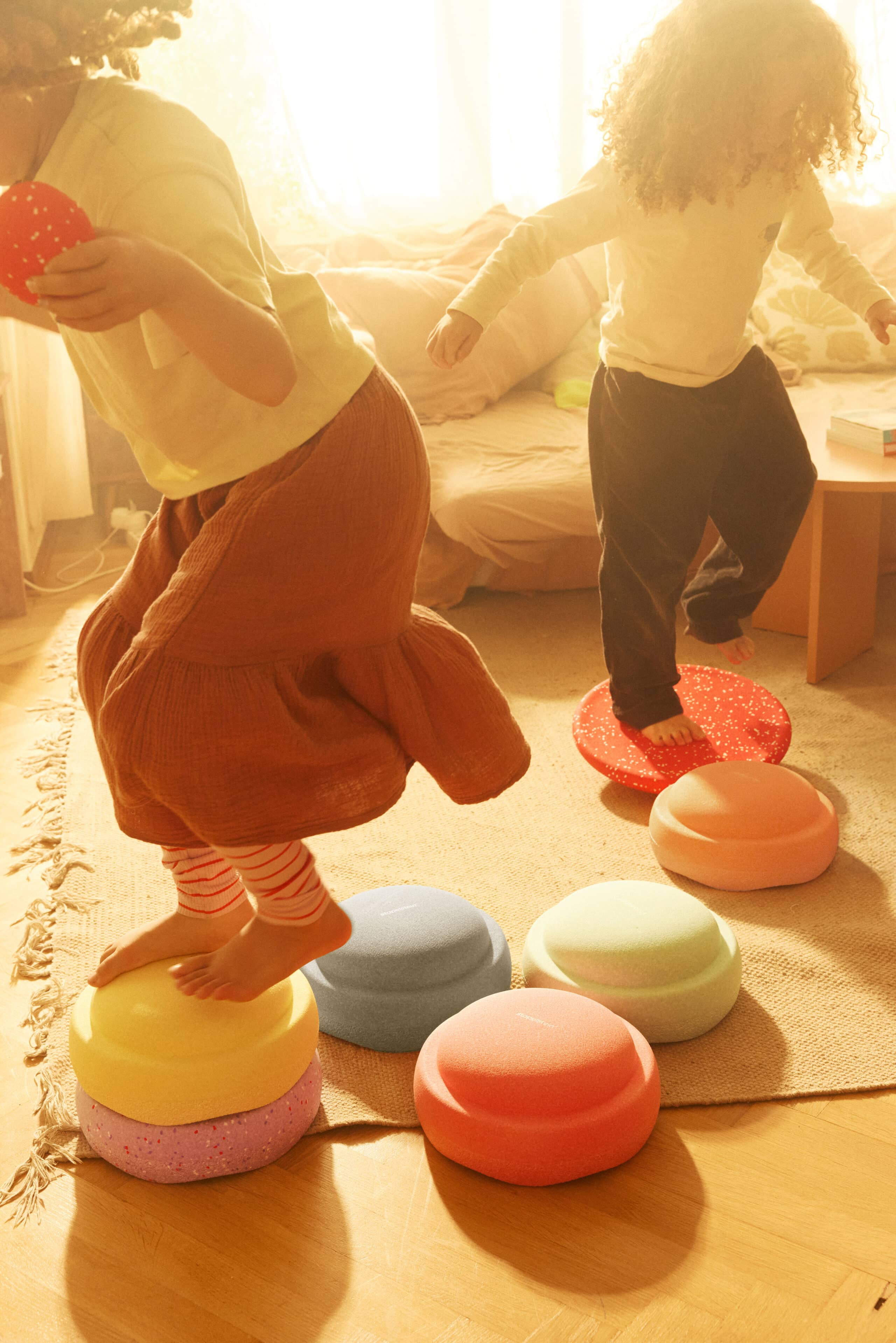 Stapelstein Winter Special Rainbow Set pastel