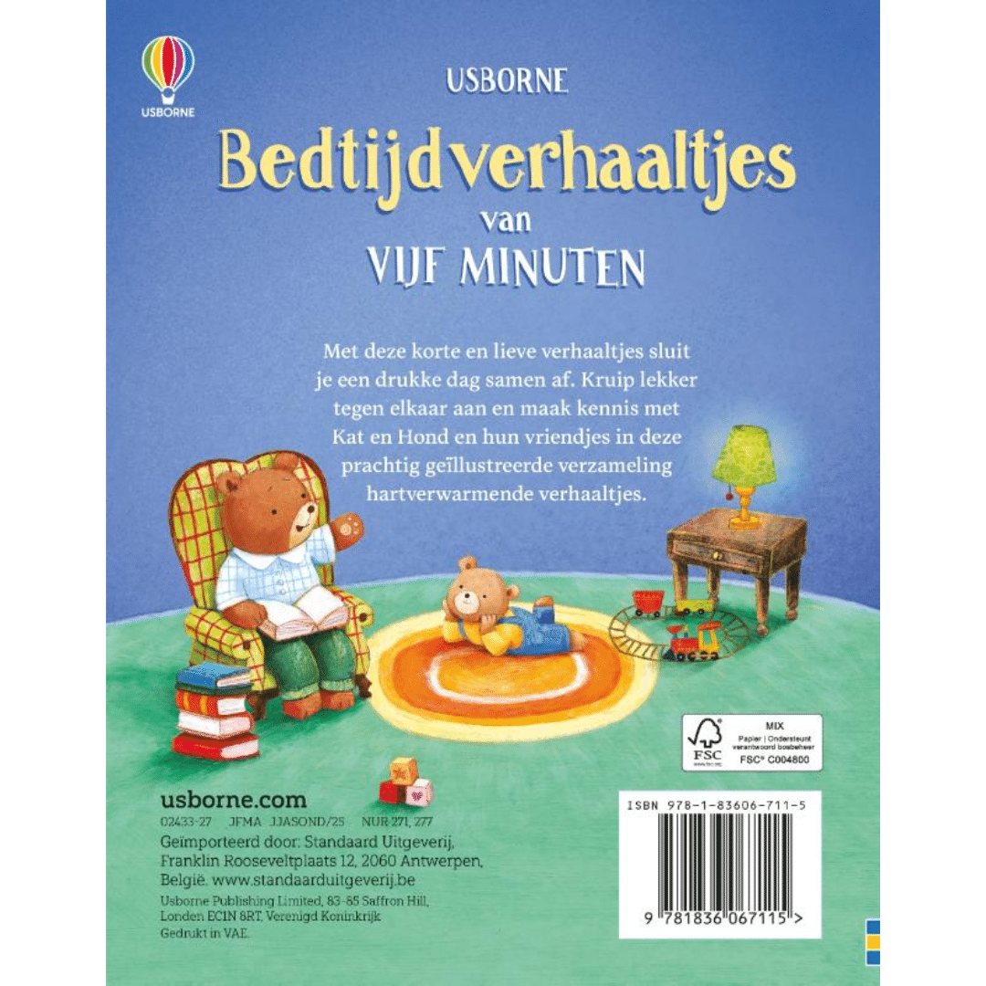 Bedtijdverhaaltjes van vijf minuten