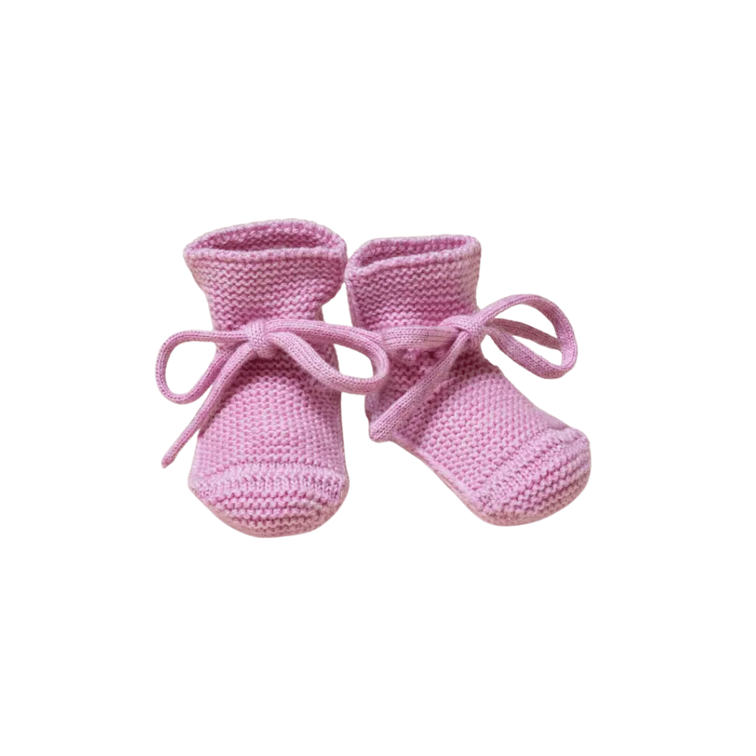 Hvid Booties Cotton Candy