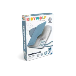 Kidywolf KIDYTREASURE Geheim notitieboekje met pincode blauw