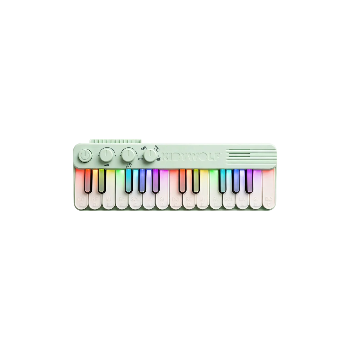 Kidywolf KIDYPIANO met verlichte toetsen